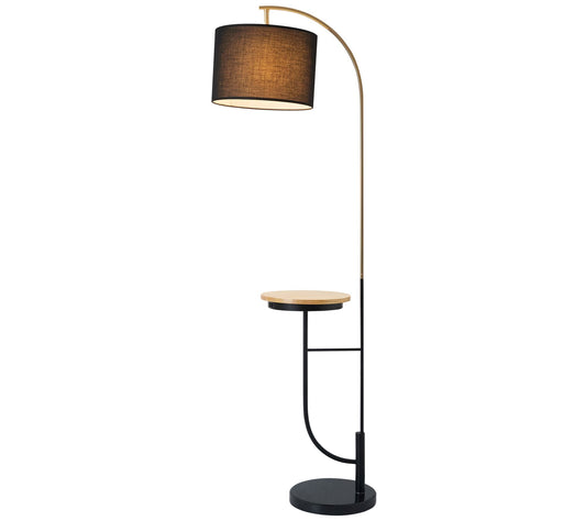 Teamson Home Arc Floor Lamp with USB Port