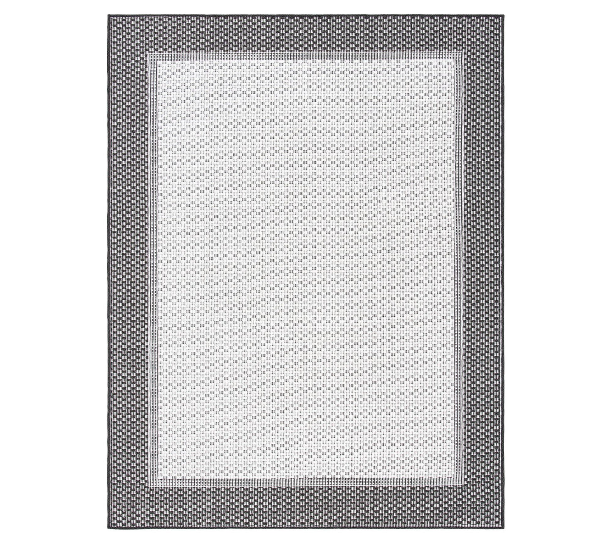 Martha Stewart In/Outdoor Charcoal 8' X 10' Rug