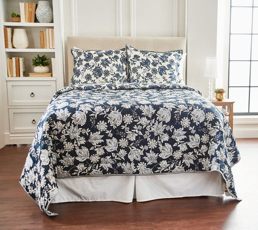 RM Rebecca Minkoff Reversible 100% Cotton Quilt Set - Kg