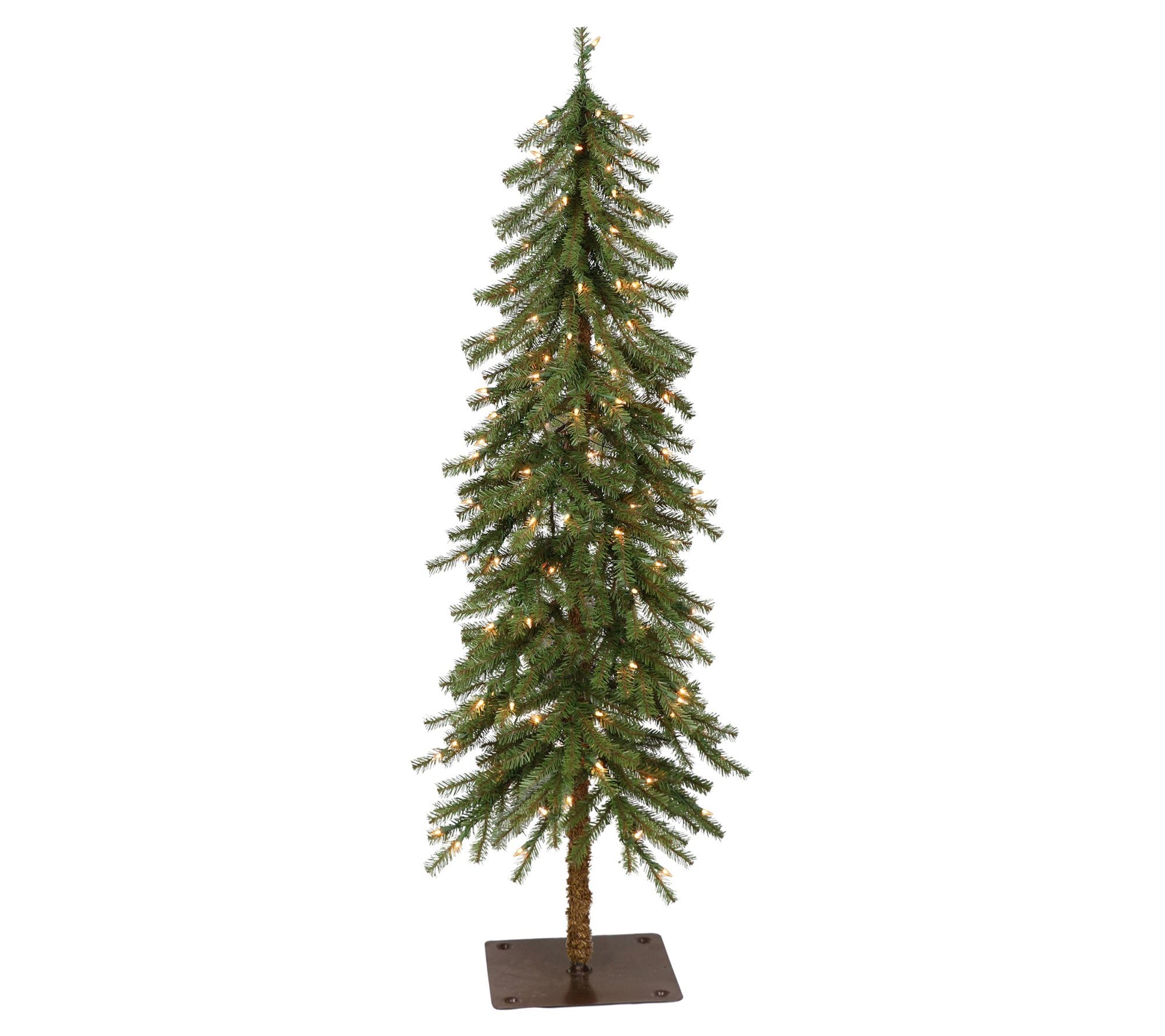 Puleo Pre-Lit 6' Alpine Artificial Christmas Tree w/200 Light