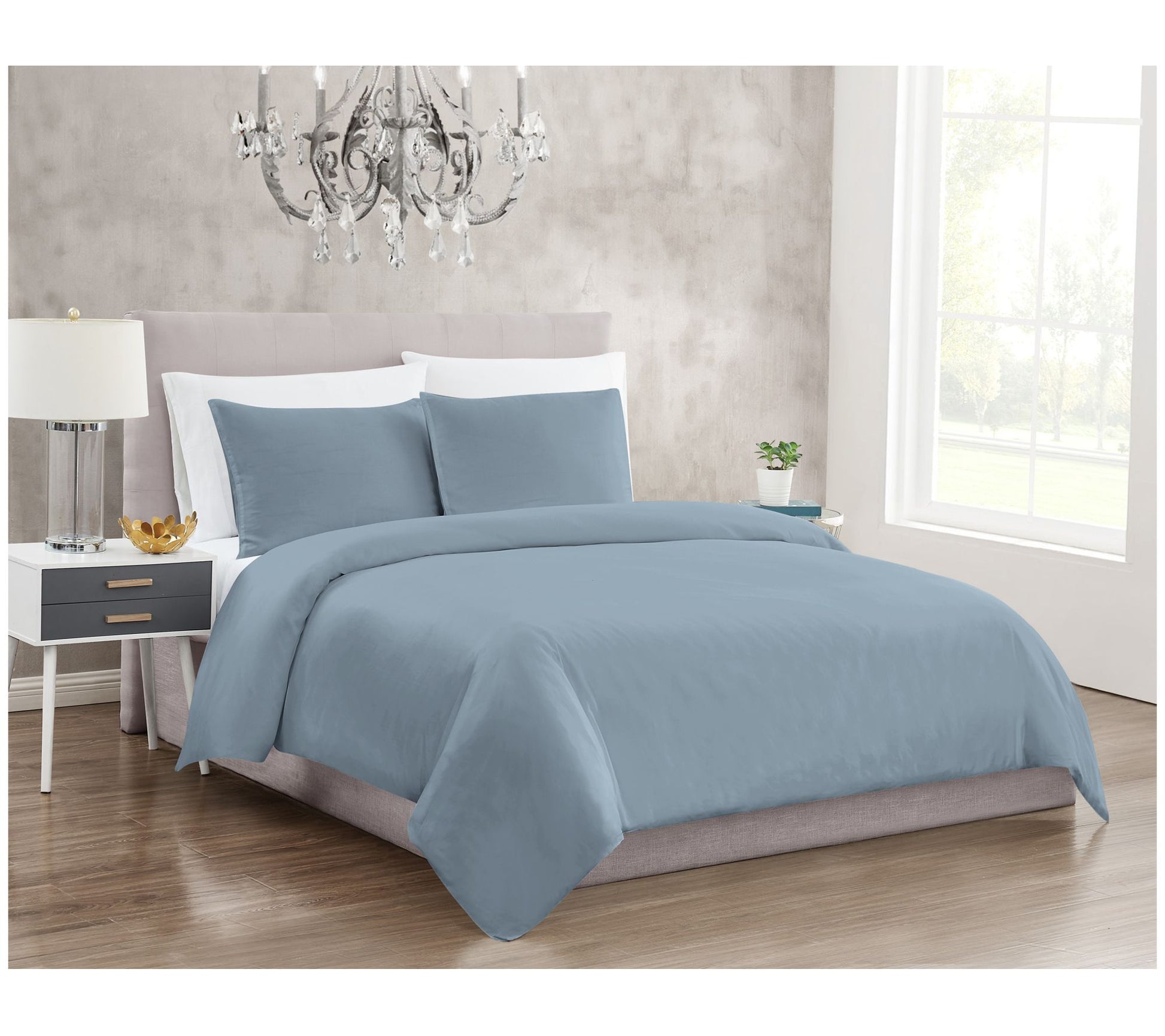 Christian Siriano NY 300TC Cotton Sateen King Duvet Set