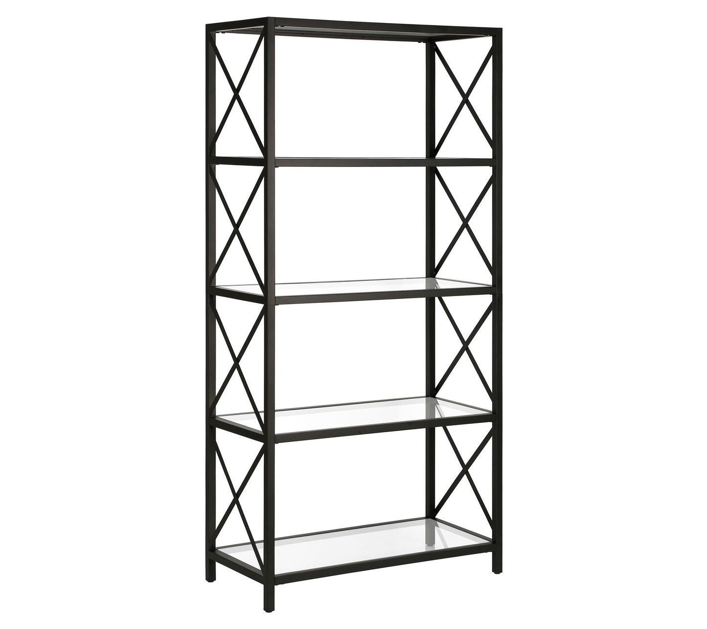Hudson & Canal Celine 4-Tiered Book Case