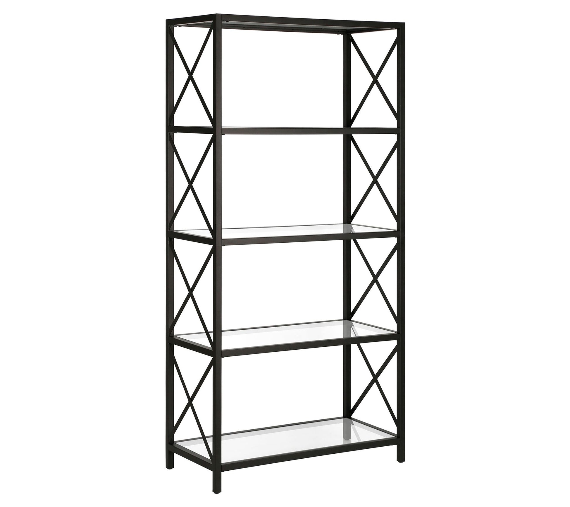 Hudson & Canal Celine 4-Tiered Book Case