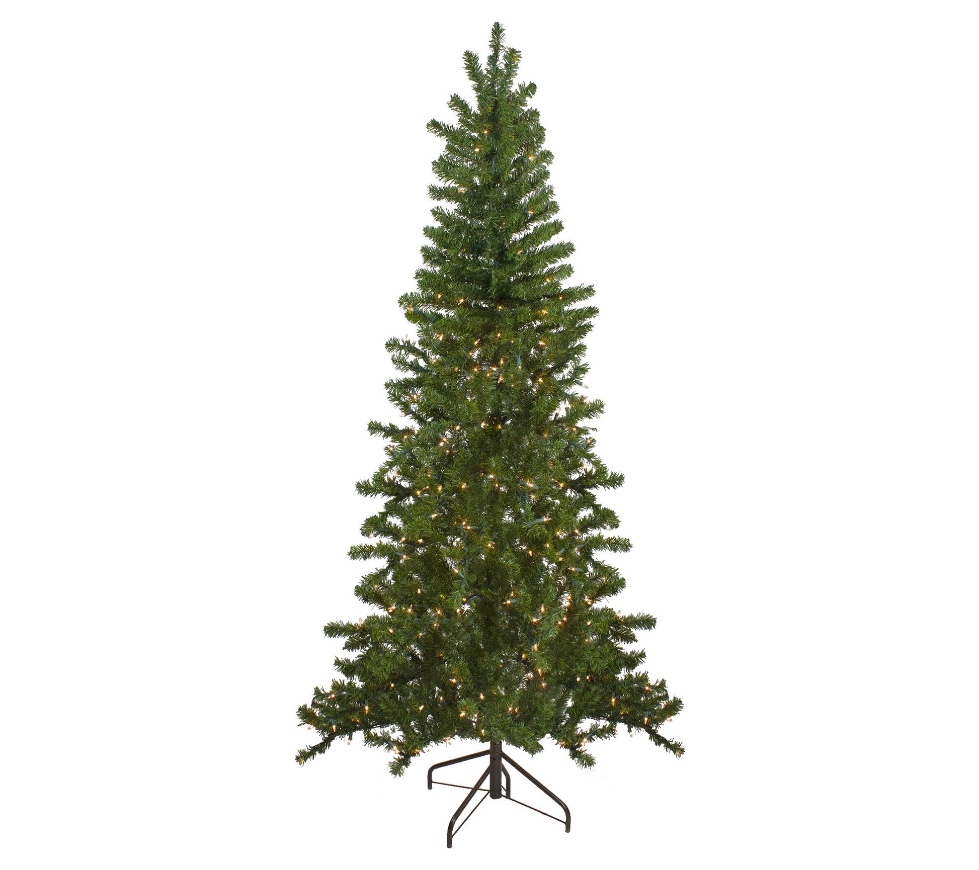 Northlight 7.5' Canadian Pine Christmas Wall Tre-Clear Lights