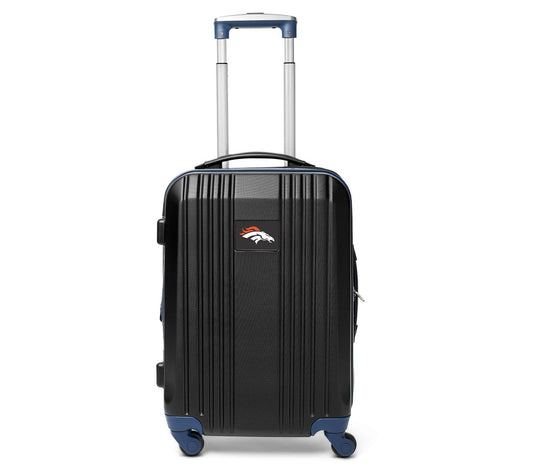 Denco NFL 21 Inch Carry-On Hardcase 2-Tone Spinner Gray