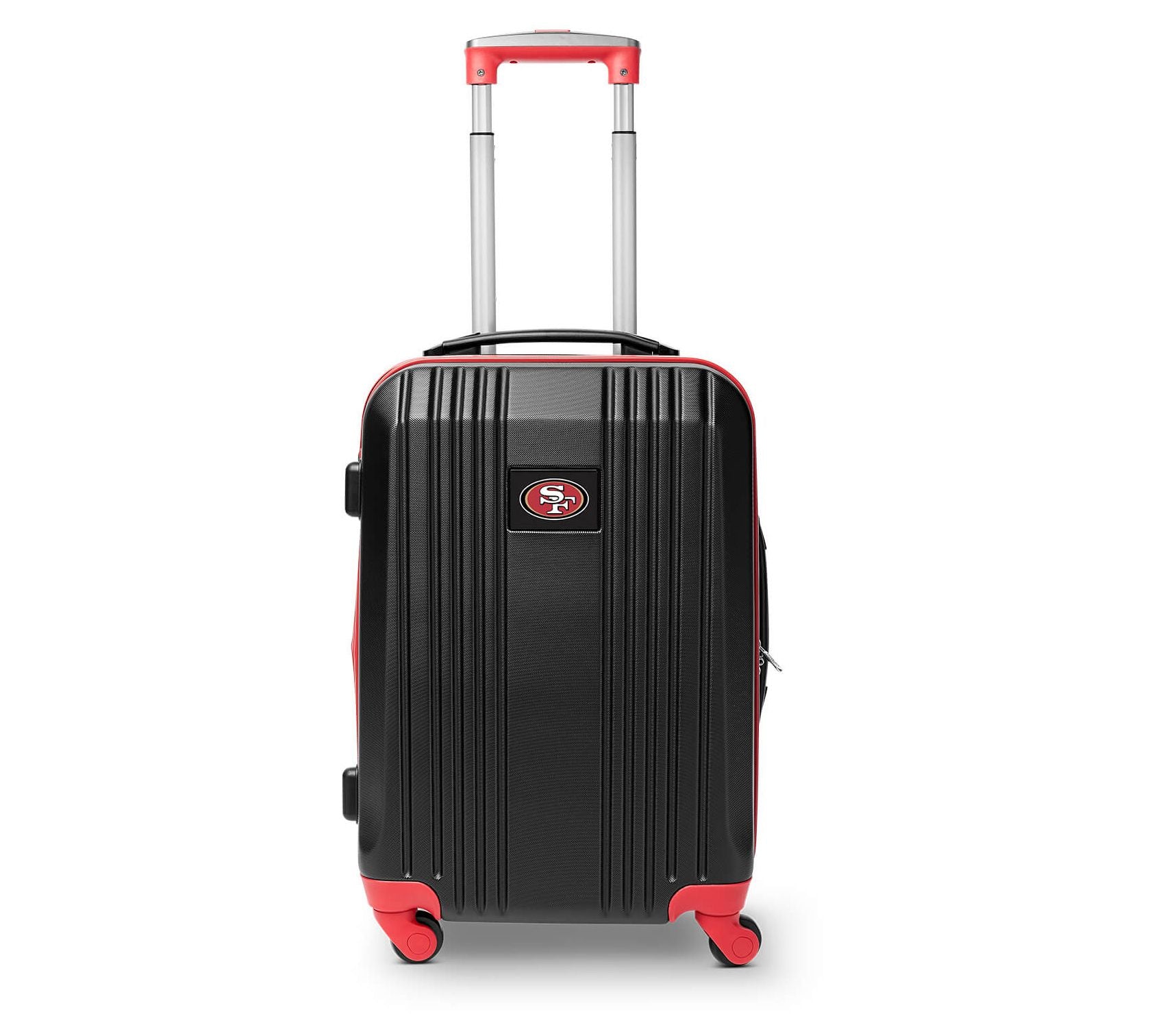 Denco NFL 21 Inch Carry-On Hardcase 2-Tone Spinner Red