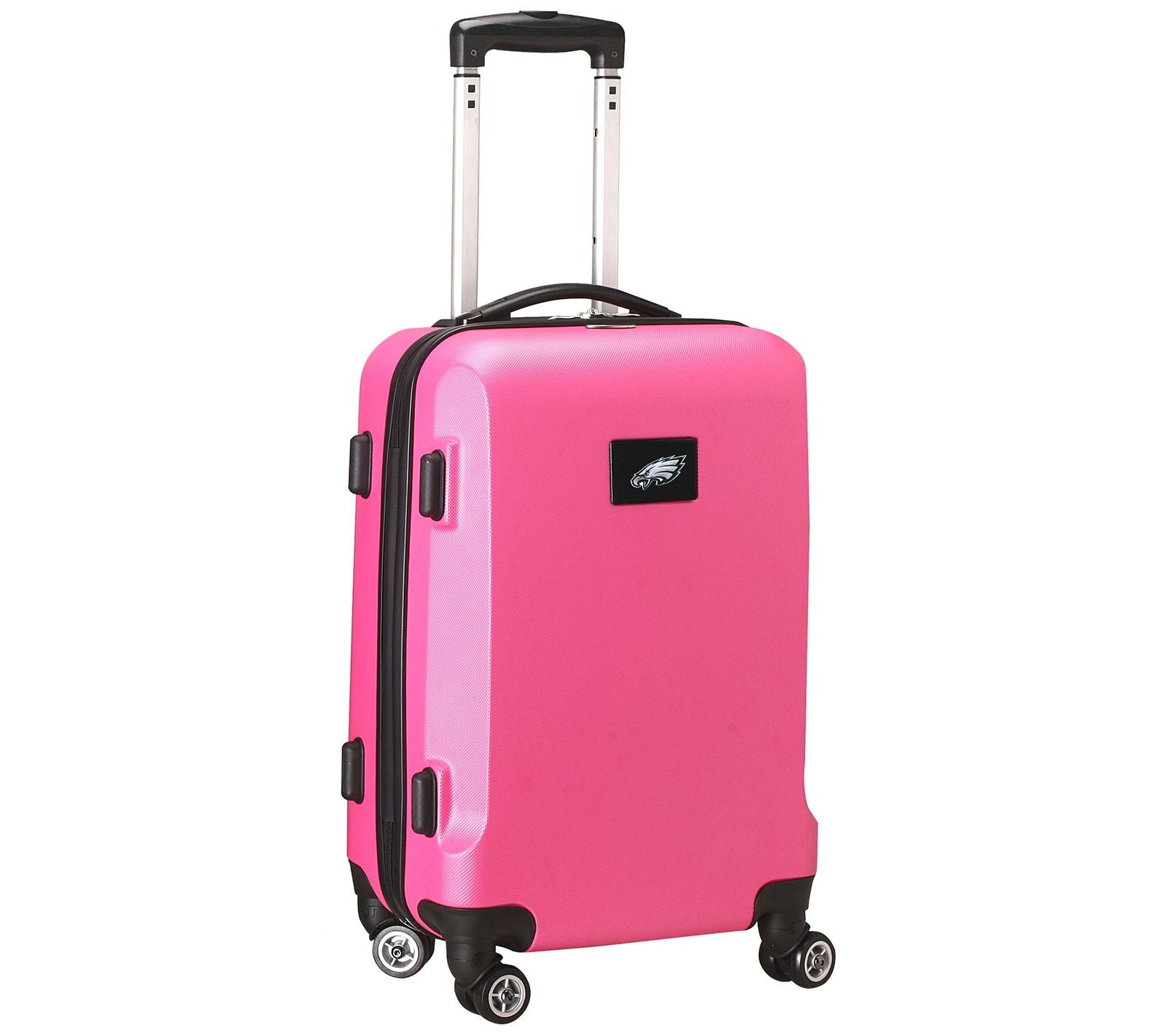 Denco NFL 21 Inch Carry-On Hard Case Spinner Pink