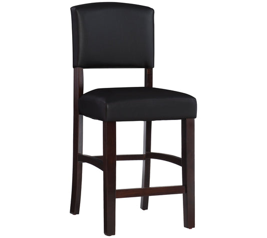 Linon Home Ronin Kitchen Counter Stool W/ Padde d Back & Seat
