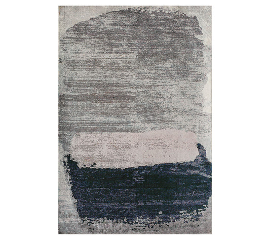 CosmoLiving Melyna MA25 Silver Satin 8' x 10' A rea Rug