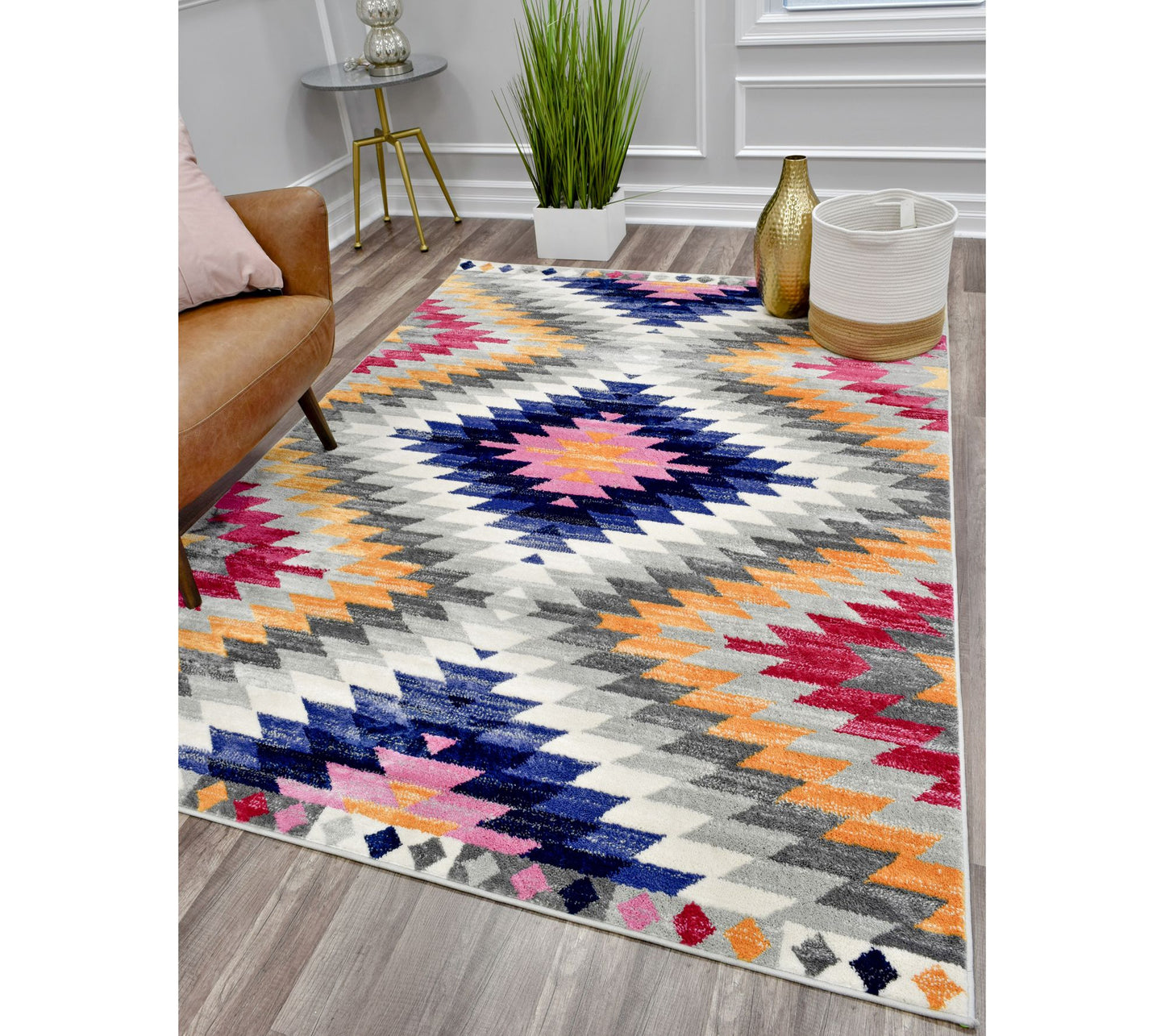 Rugs America Soleil BR25 Tribal Moroccan 8' x 10' Area Rug