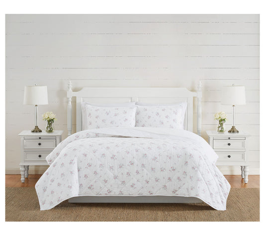 The Farmhouse by Rachel Ashwell Rosebury Full/Queen Quilt Set