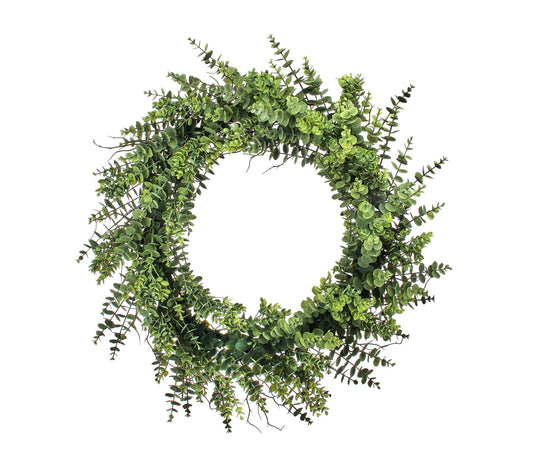 Mature Eucalyptus Wreath 30" by Valerie