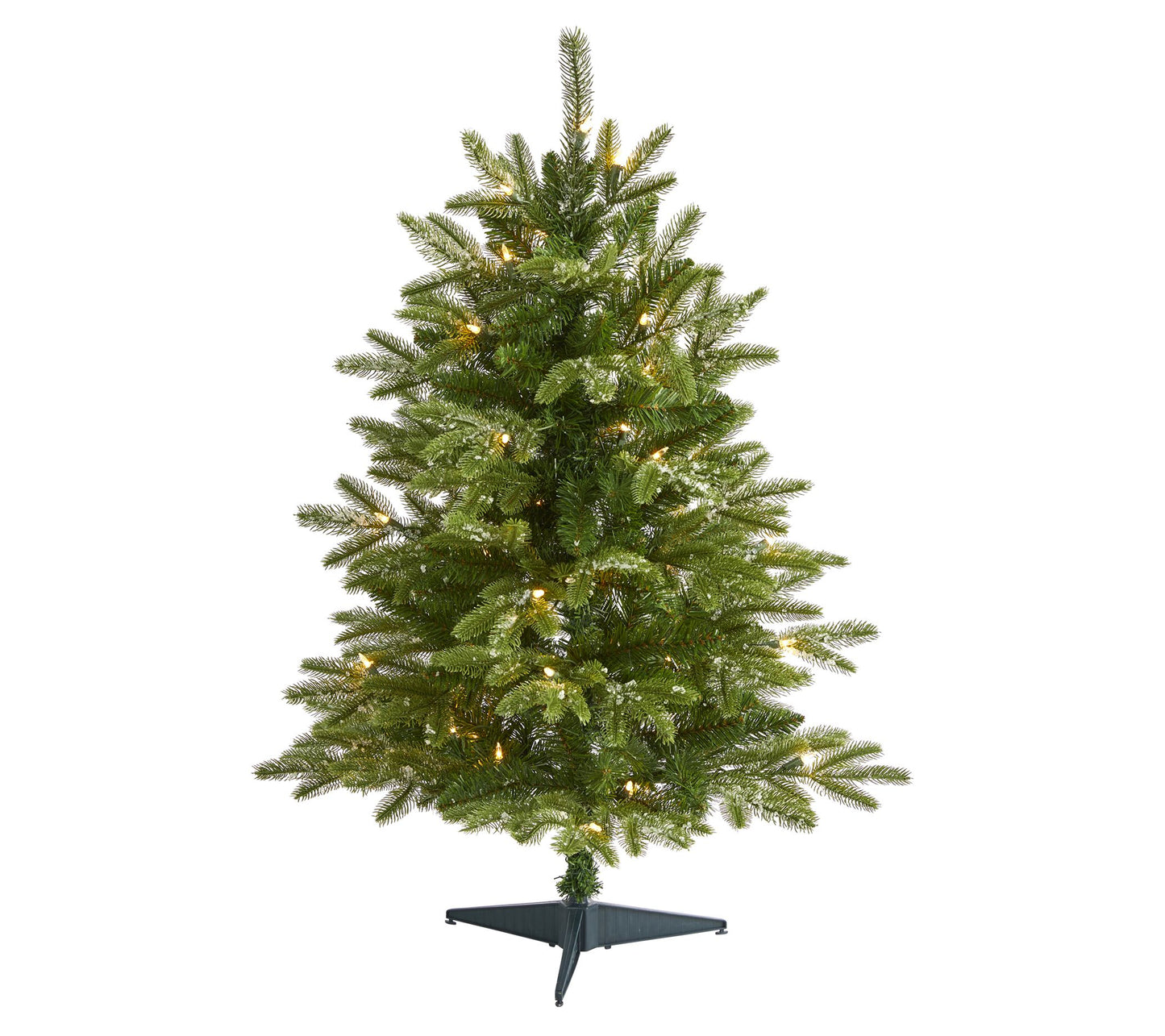Nearly Natural 3' Snow Grand Teton Fir Tree w/0 LEDs