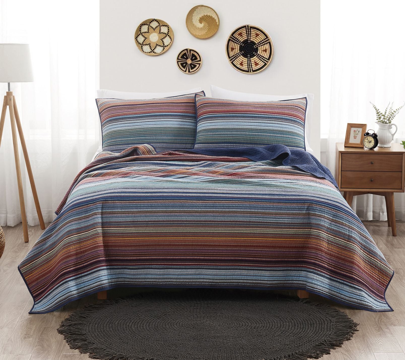 Brooklyn Loom Yarn Dye King Quilt Set