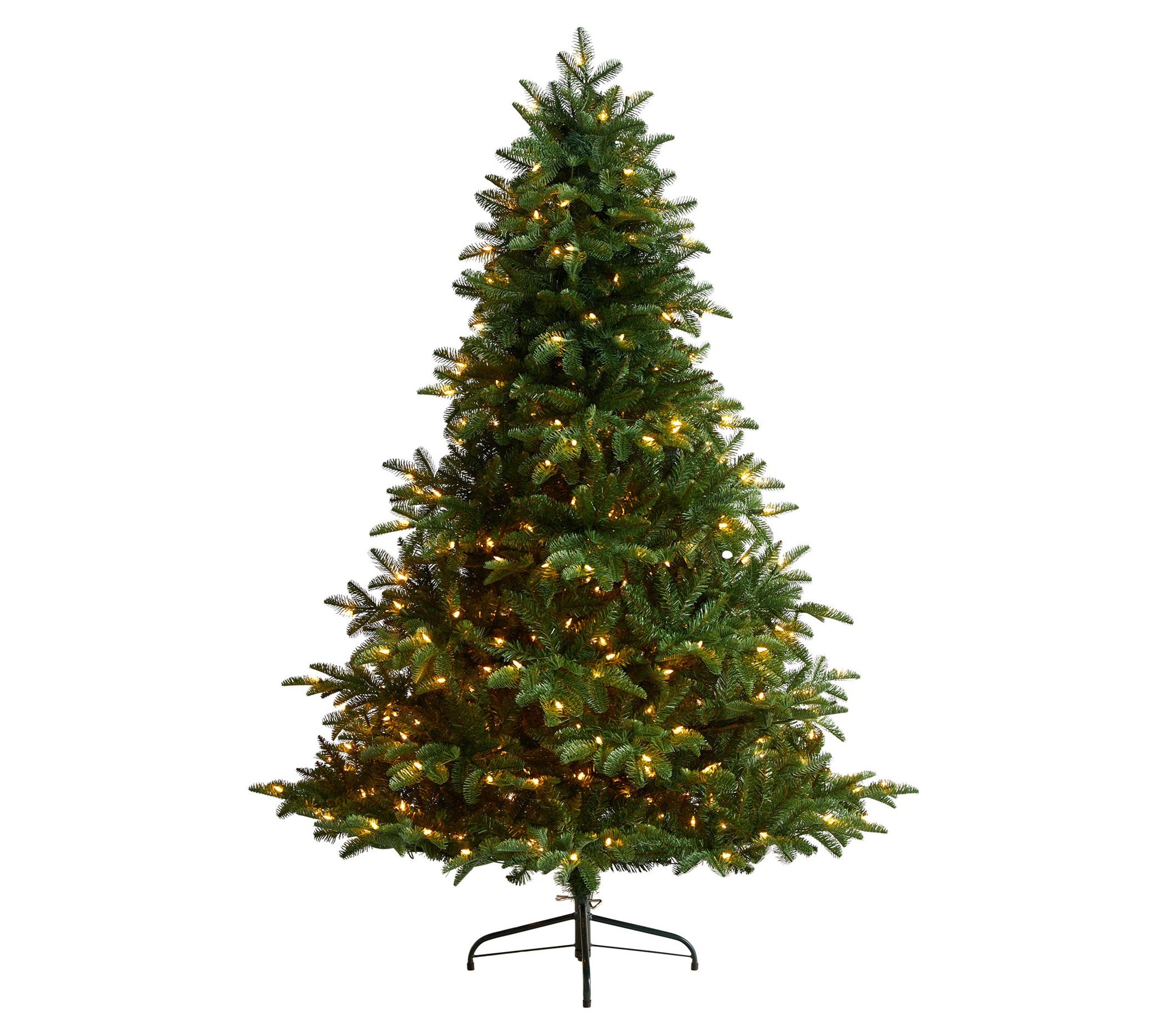 Nearly Natural 6 Ft. Christmas Tree w/400 WhiteWarm Lights