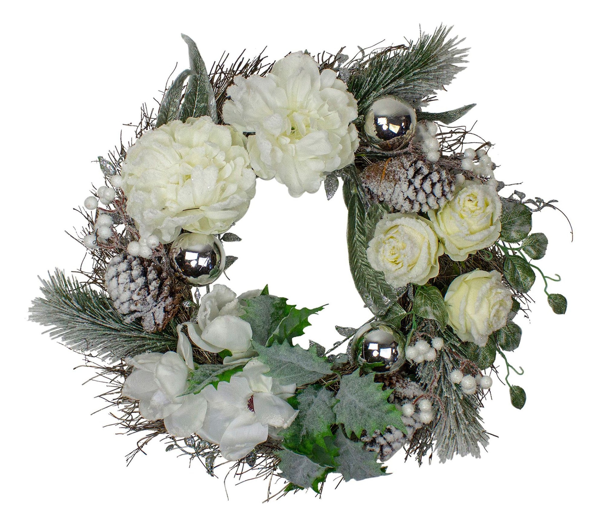 Northlight White Accent Wreath