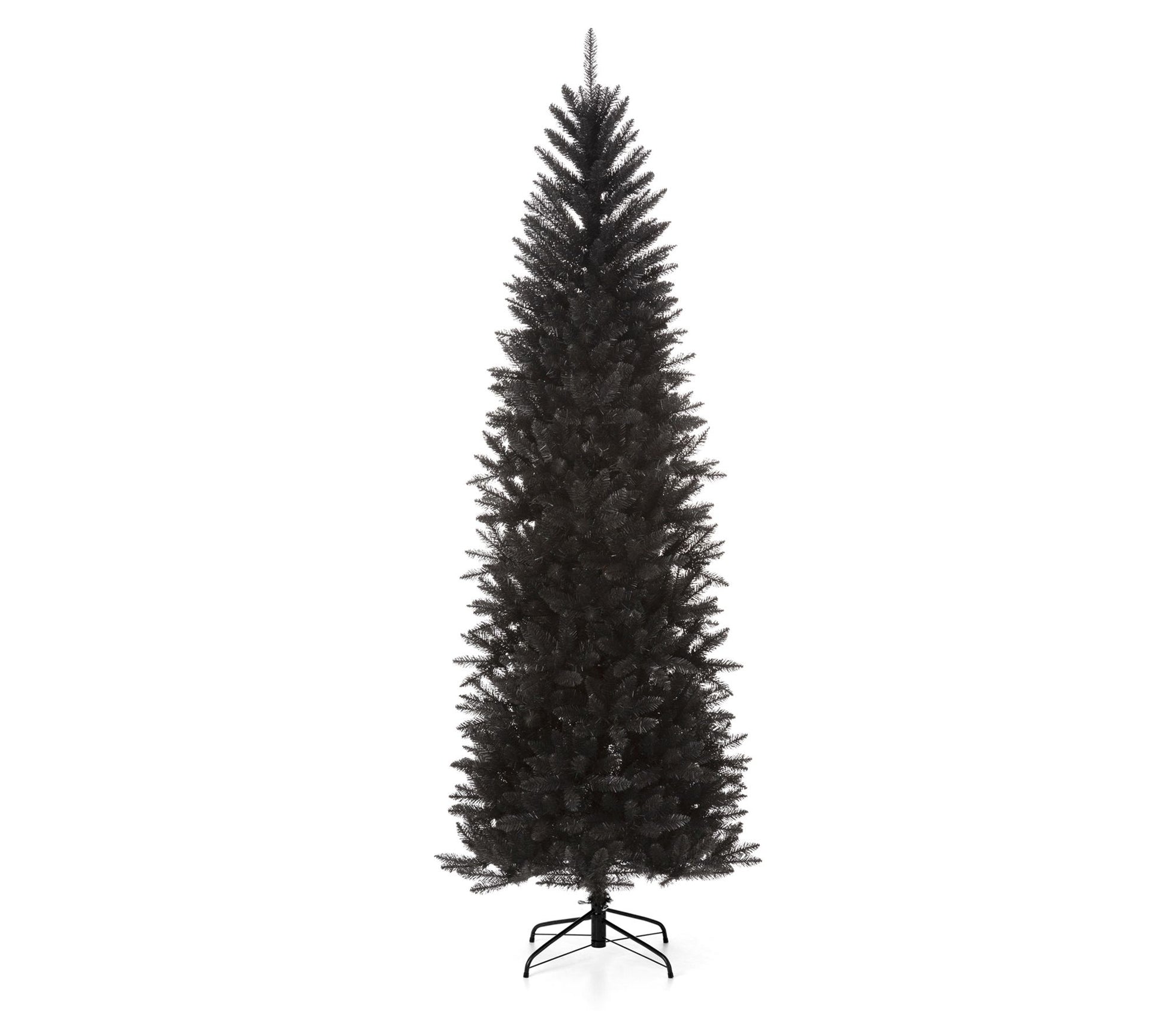 Glitzhome 7.5' Decorative Indoor Faux Tinsel Christmas Tree