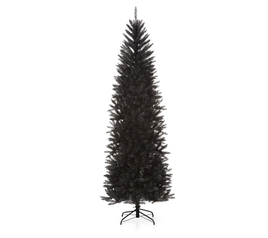 Glitzhome 7.5' Decorative Indoor Faux Tinsel Christmas Tree