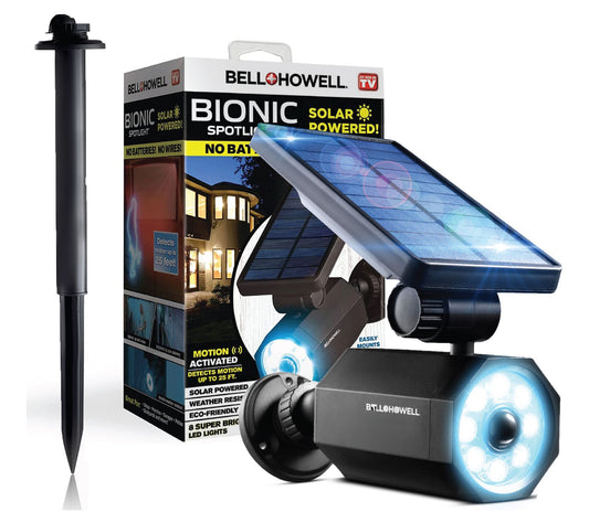 Bell + Howell Bionic Solar Powered Spotligh t 5Pack