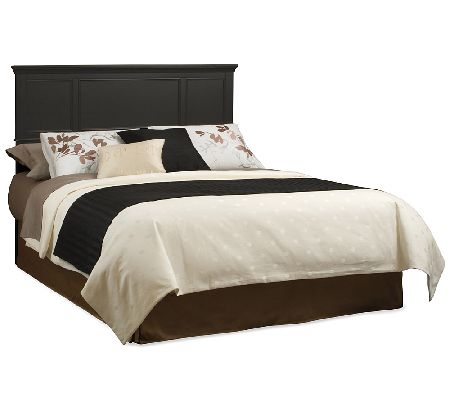 Home Styles Bedford Black King Headboard