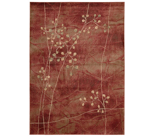 Somerset Decorative Floral 5'3" x 7'5" Rug by Nourison