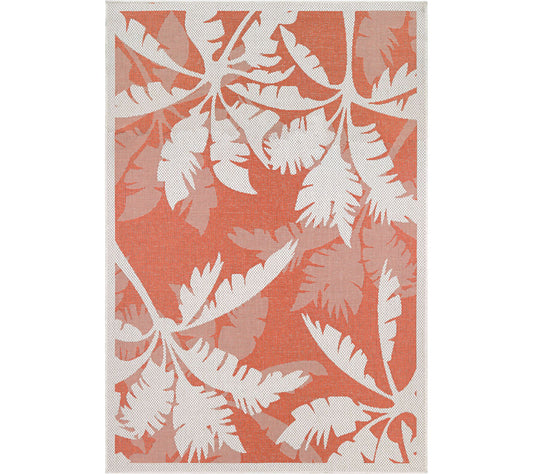 Couristan Monaco Coastal Floral 5'3" x 7'6" Rug