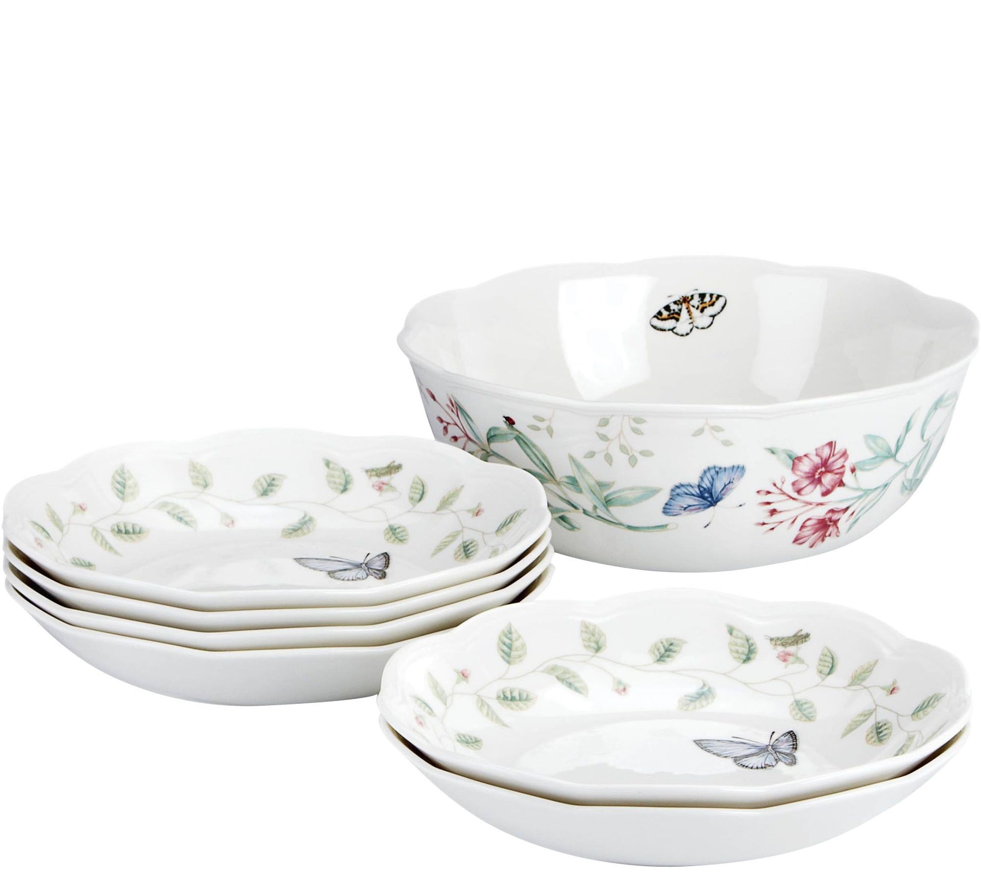Lenox Butterfly Meadow 7-Piece Pasta Set