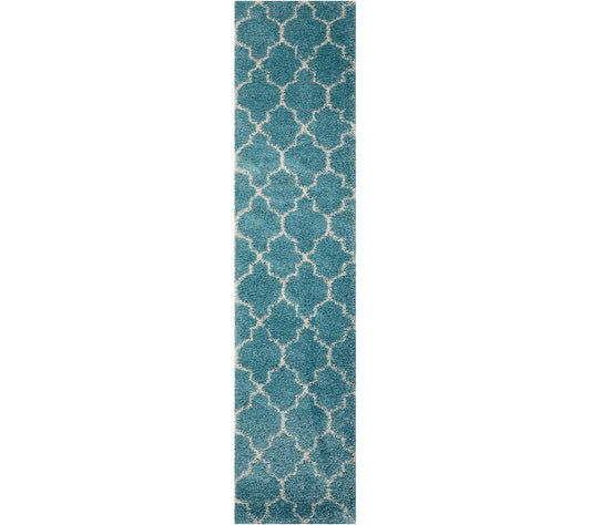 Nourison Amore 2'2" x 7'6" Moroccan Shag RunnerRug