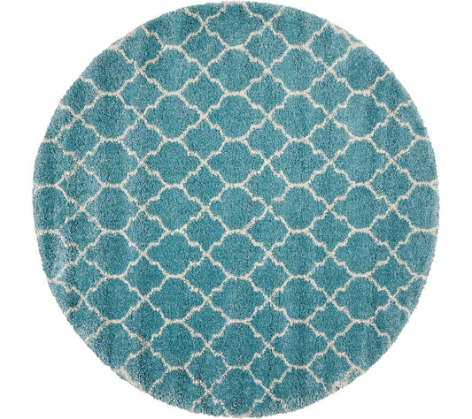 Nourison Amore 3'11" x 3'11" Moroccan Shag Round Rug