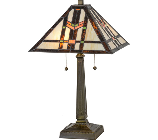 Meyda Tiffany-Style 23.5" Prairie Wheat Table Lamp