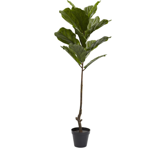 4' Indoor/Outdoor Fiddle Leaf Tree by Nearly Natural