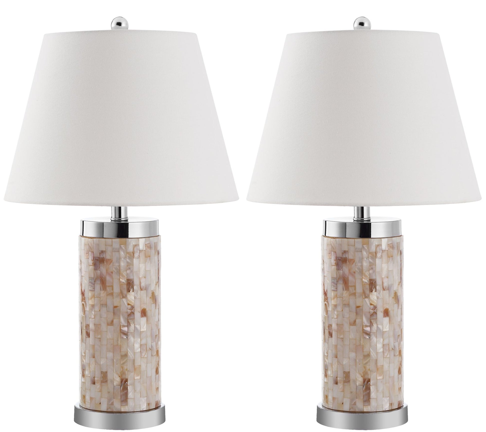 Safavieh Set of 2 Diana Shell Table Lamps
