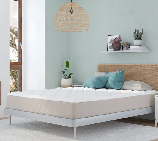 Pedic Solutions 10" Twin Quilted Gel Foam Mattr ess