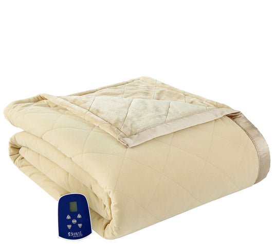 Shavel Micro Flannel Ultra Velvet Full Electri  Blanket