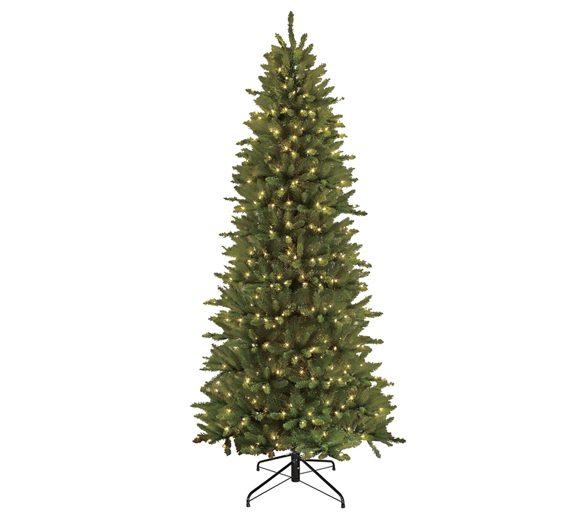 Puleo International 6.5' Pre-Lit Slim Franklin Fir Tree