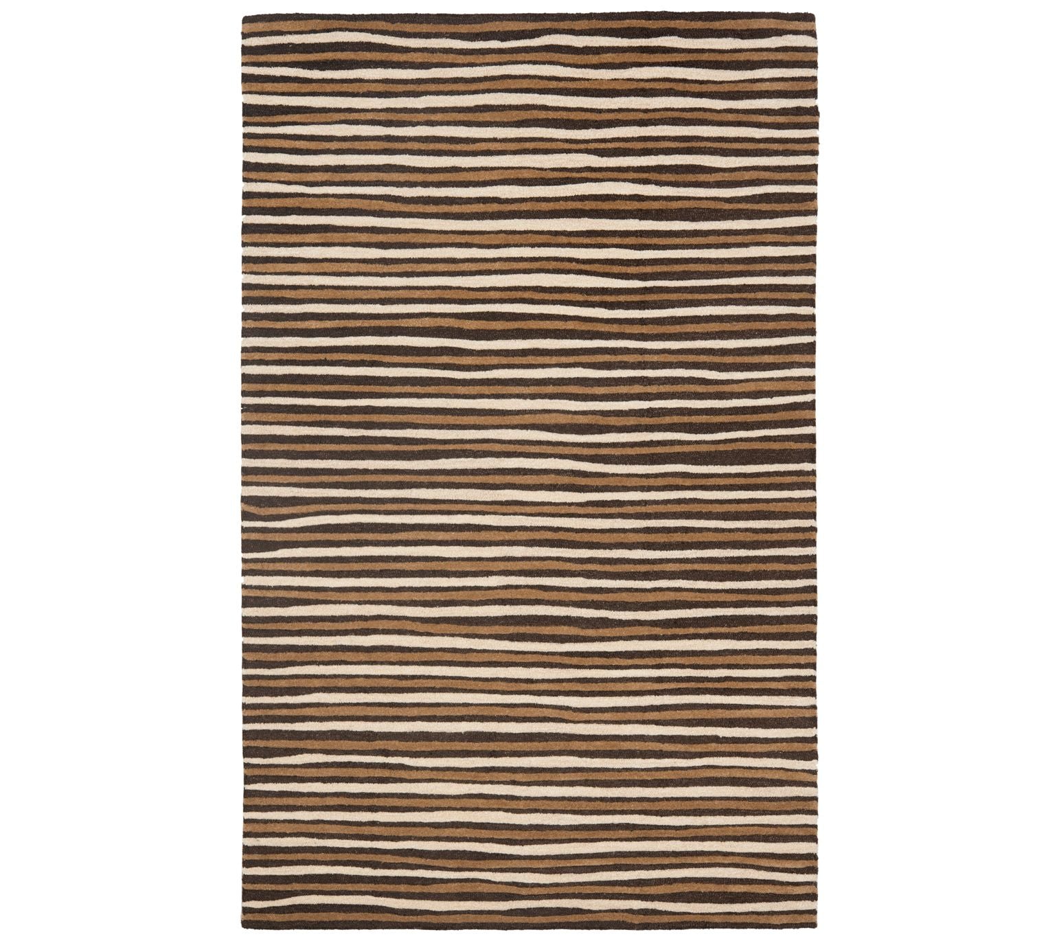 Martha Stewart Hand Drawn Stripe 5' x 8' Rug