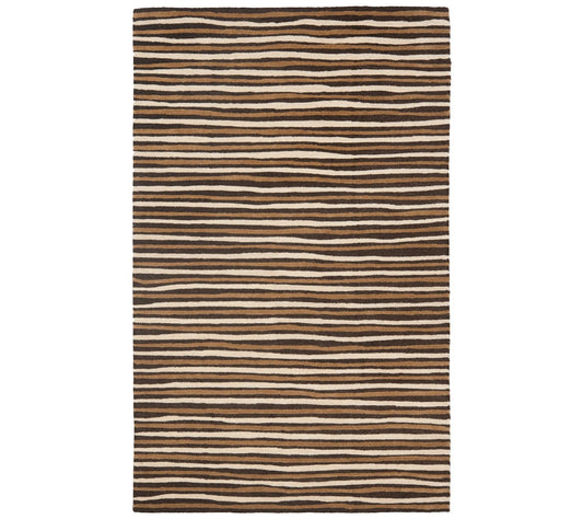 Martha Stewart Hand Drawn Stripe 5' x 8' Rug