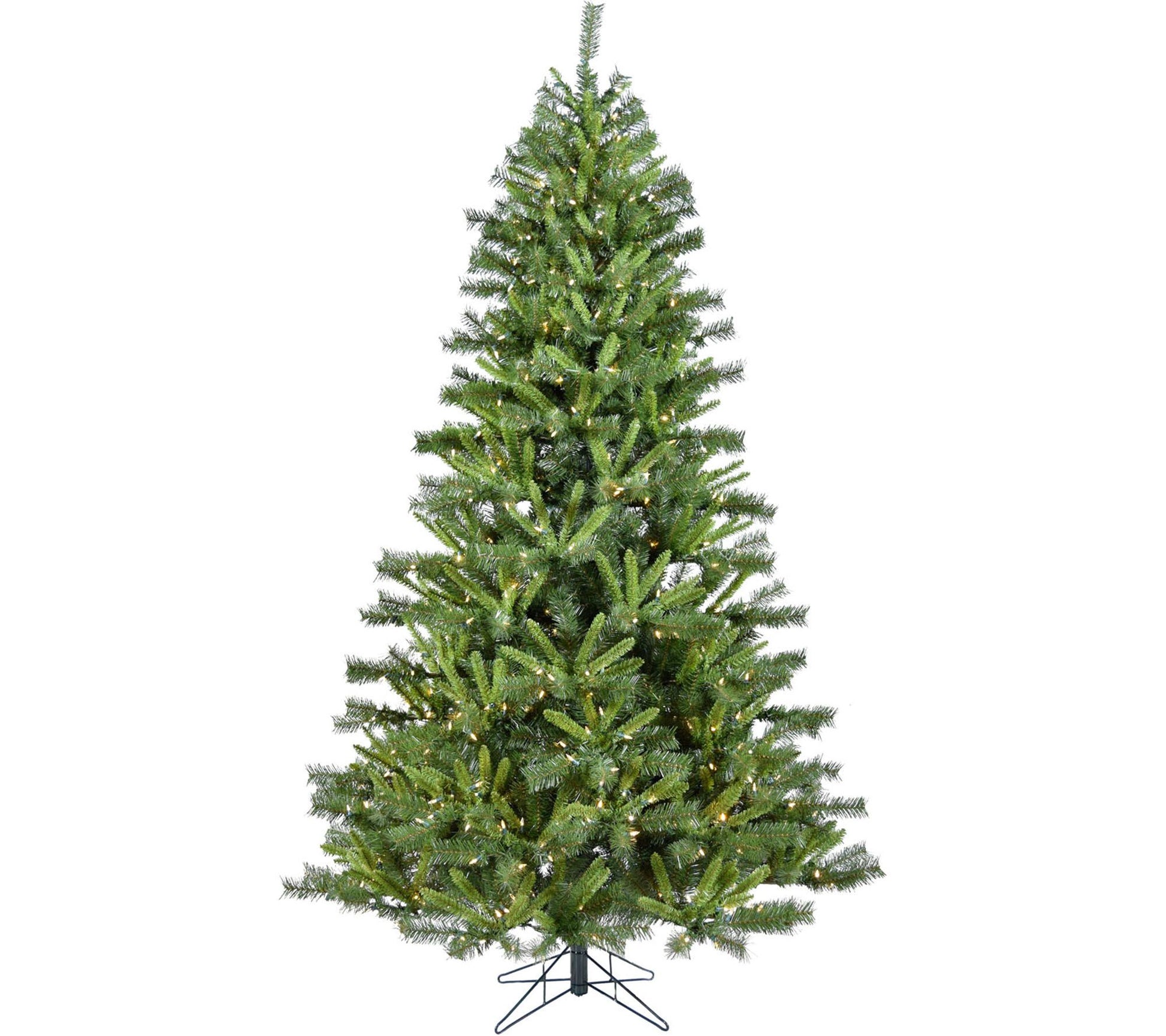 Christmas Time 7.5' Norway Pine Clear Smart Prelit Tree