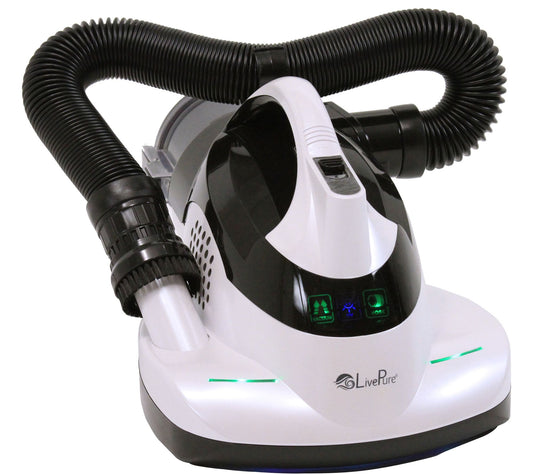 LivePure Ultramite UV Dust Mite Allergen Handheld Vacuum