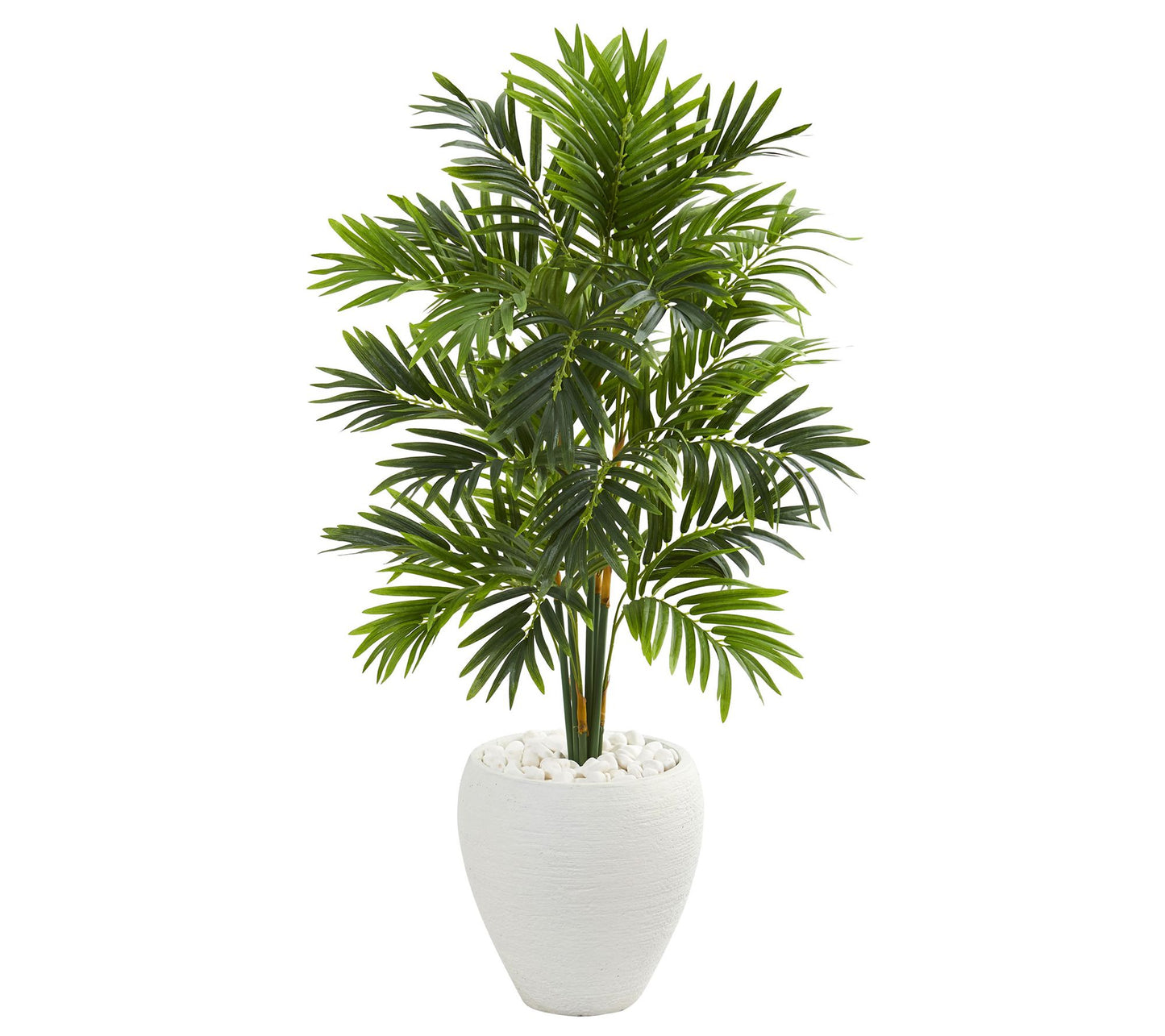 4' Areca Palm Tree in Planter by Nearly Natural