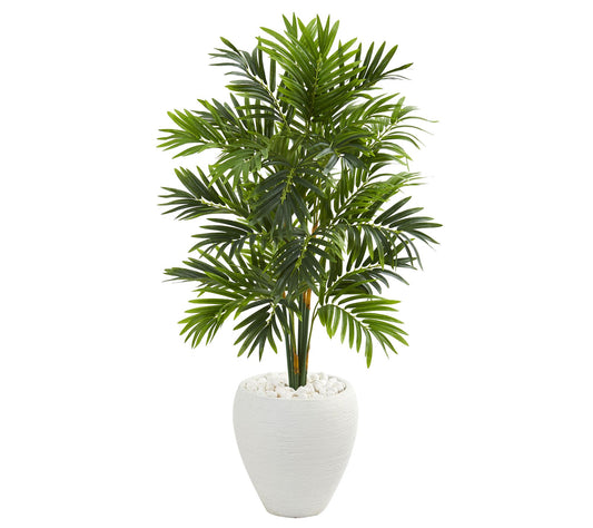 4' Areca Palm Tree in Planter by Nearly Natural