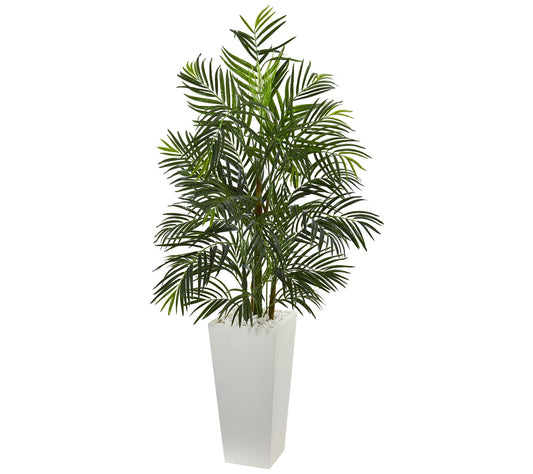 5' Areca Palm Tree in Planter by Nearly Natural