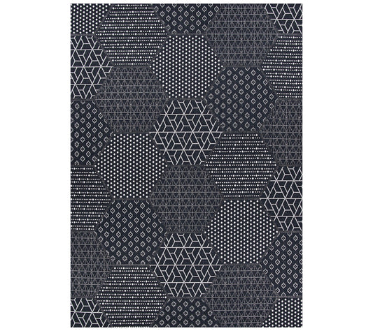 Couristan Afuera Anode Current 5'3" x 7'6" Indoor/Outdoor Rug