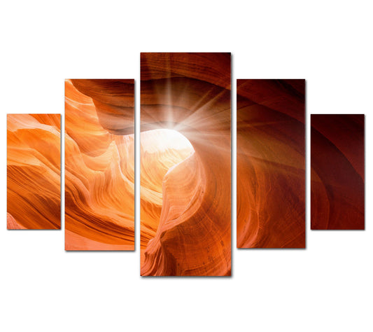Lavish Home Moises Levy "Smooth II" Canvas Multi-Print Set
