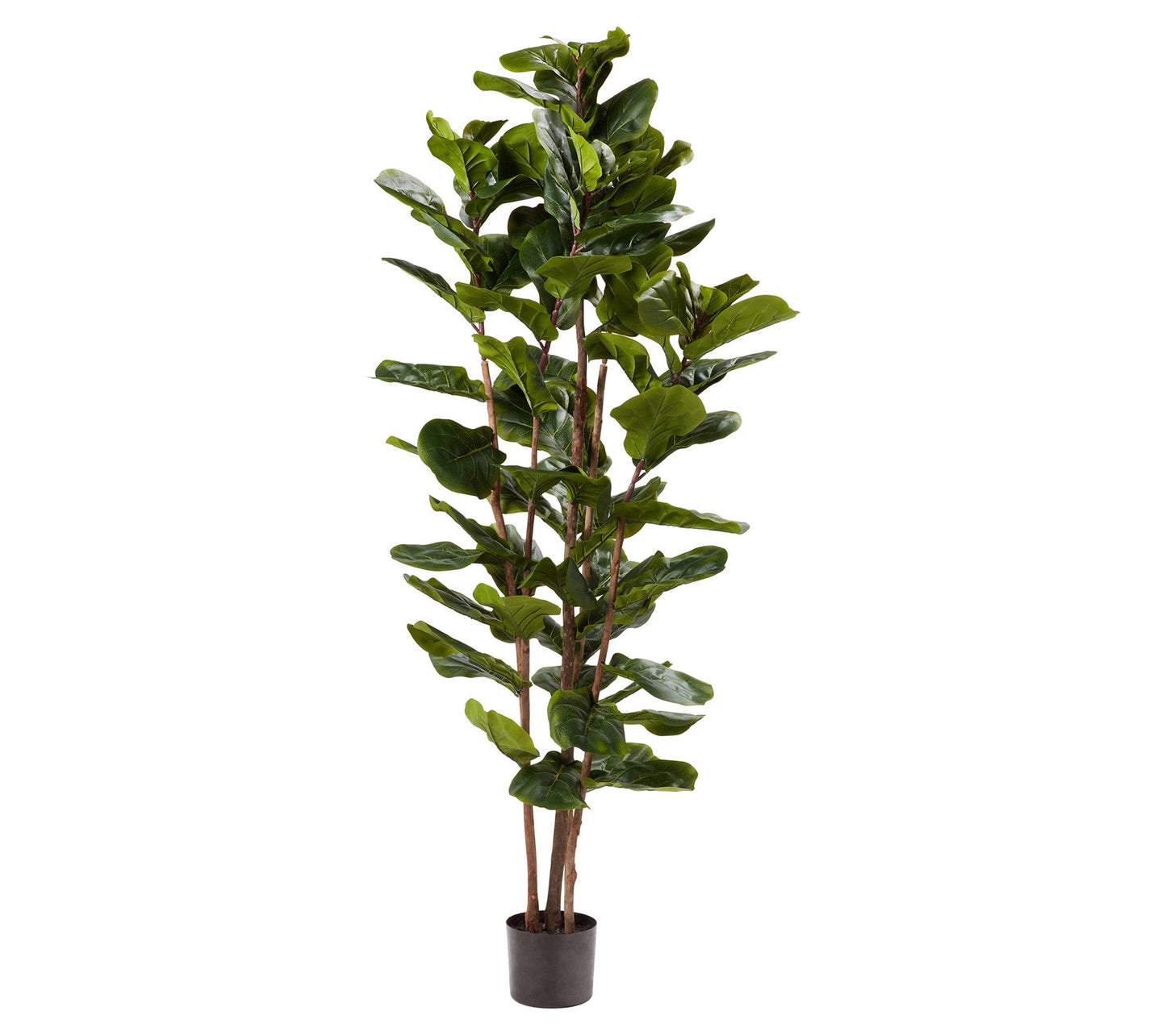 Pure Garden 72" Artificial Fiddle Leaf Fig Tree