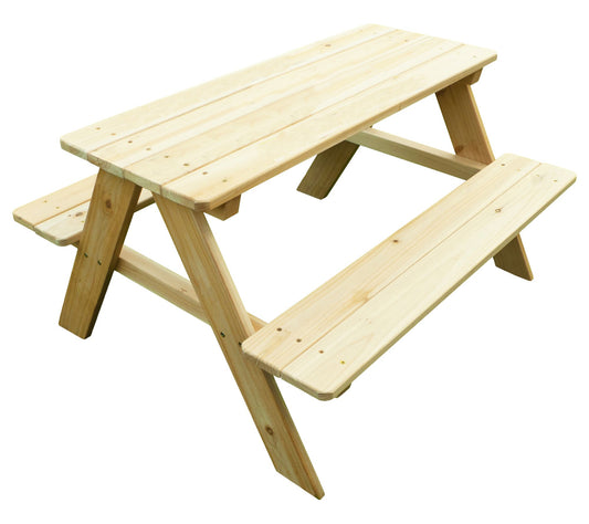 Turtleplay Wooden Kid's Picnic Table