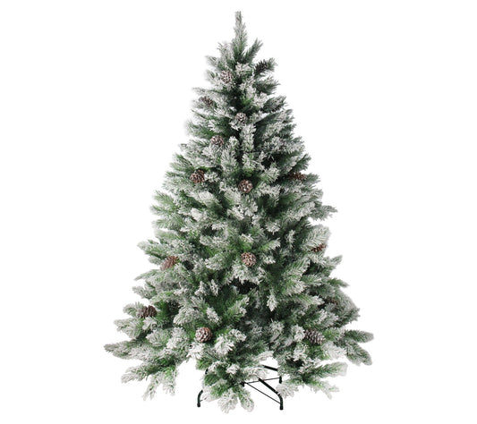 Northlight Flocked Angel Pine Artificial Christmas Tree