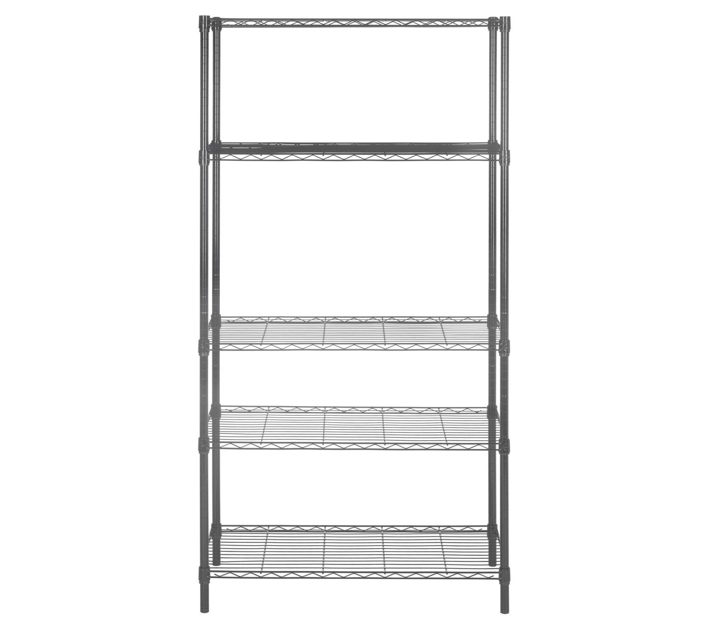 Safavieh Ceasar 5-Tier Steel Wire Adjustable Rack