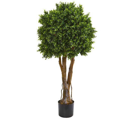 46" Boxwood Artificial Topiary Tree by Nearly Natural