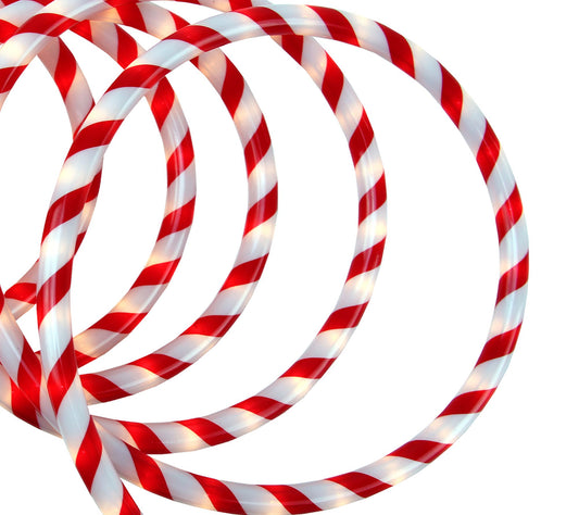 Northlight Candy Cane Striped Christmas Rope Light